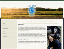 Tablet Screenshot of bluestarfarmny.com